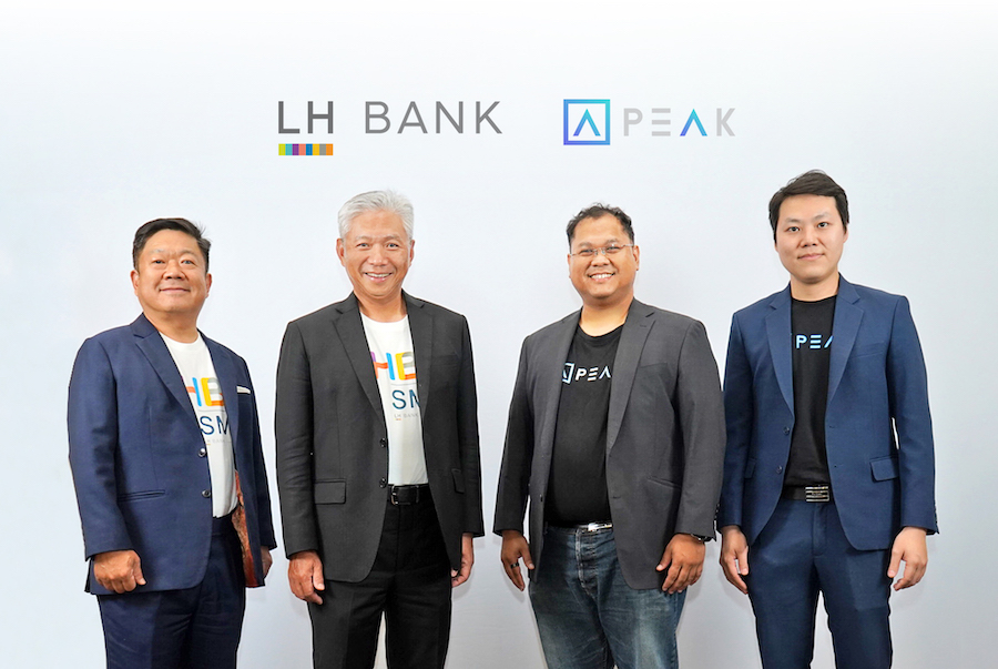 LH Bank จับมือ บริษัท PEAK โปรแกรมบัญชีออนไลน์ เชื่อมโซลูชันการเงิน ยกระดับ SME